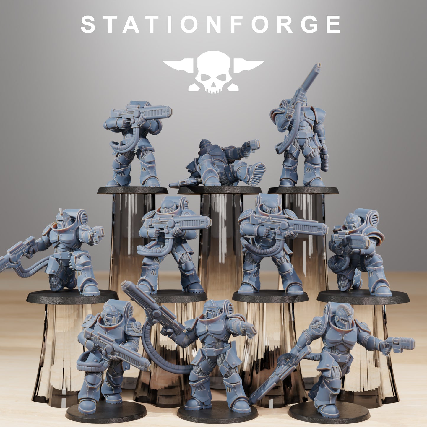 Socratis Exterminators (x10) TTRPG - Wargaming - Grimdark