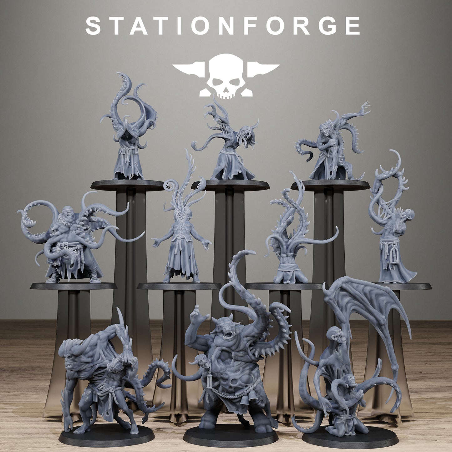 Corrupted Guard Possessed Demon (x10) - TTRPG - Wargaming - Grimdark