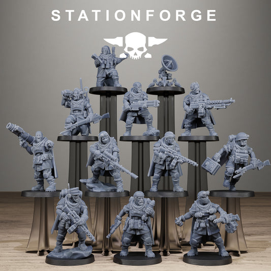 Freeguard Siege Infantry (x12) TTRPG - Wargaming - Grimdark
