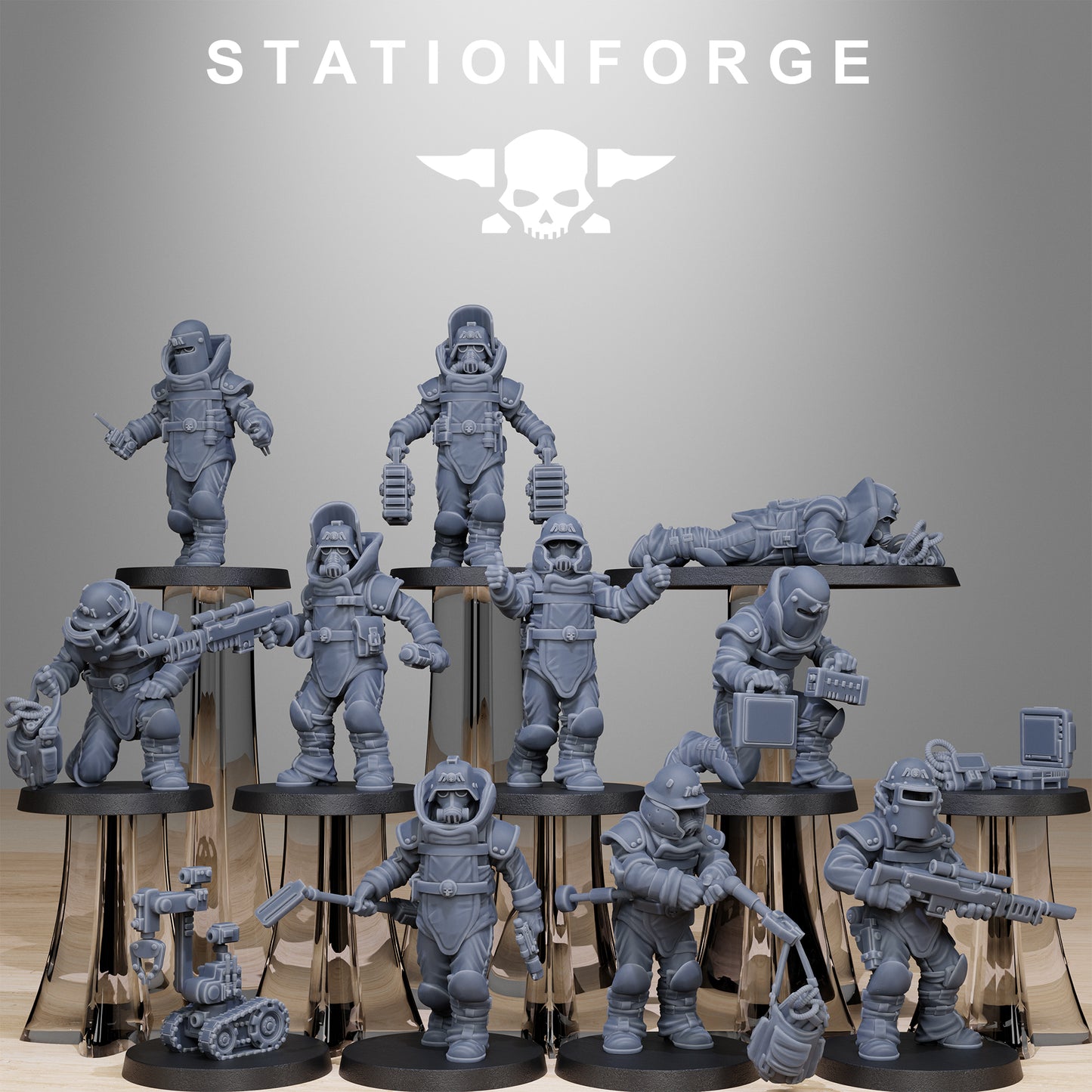 GrimGuard Bomb Squad (x11) - TTRPG - Wargaming - Grimdark