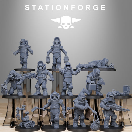 GrimGuard Bomb Squad (x11) - TTRPG - Wargaming - Grimdark