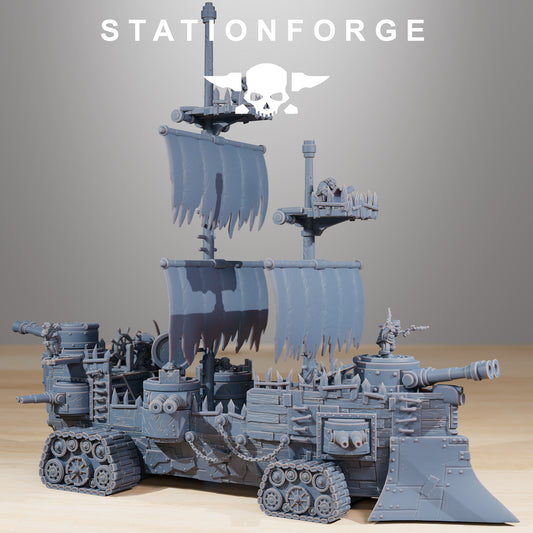 Gobs Pearl Battle Ship - TTRPG - Wargaming - Grimdark