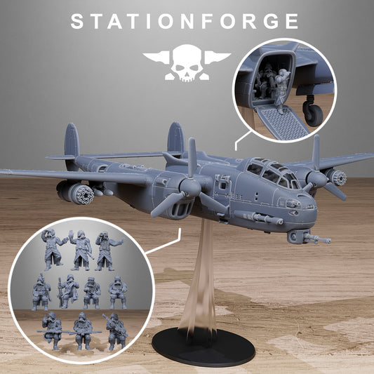 Grimguard Vulture Plane - TTRPG - Wargaming - Grimdark