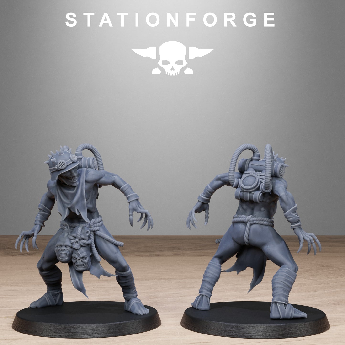 Corrupted Guard Butchers (x10) - TTRPG - Wargaming - Grimdark