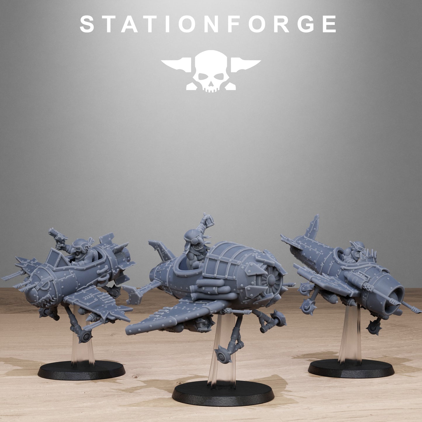 Orkaz Gobs Planes (x3) - TTRPG - Wargaming - Grimdark