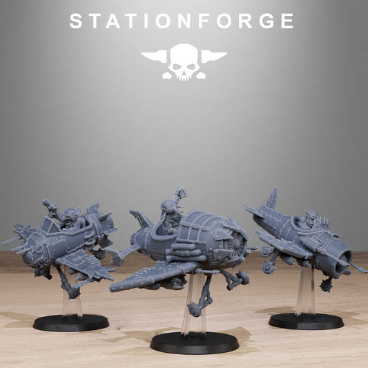 Orkaz Gobs Planes (x3) - TTRPG - Wargaming - Grimdark