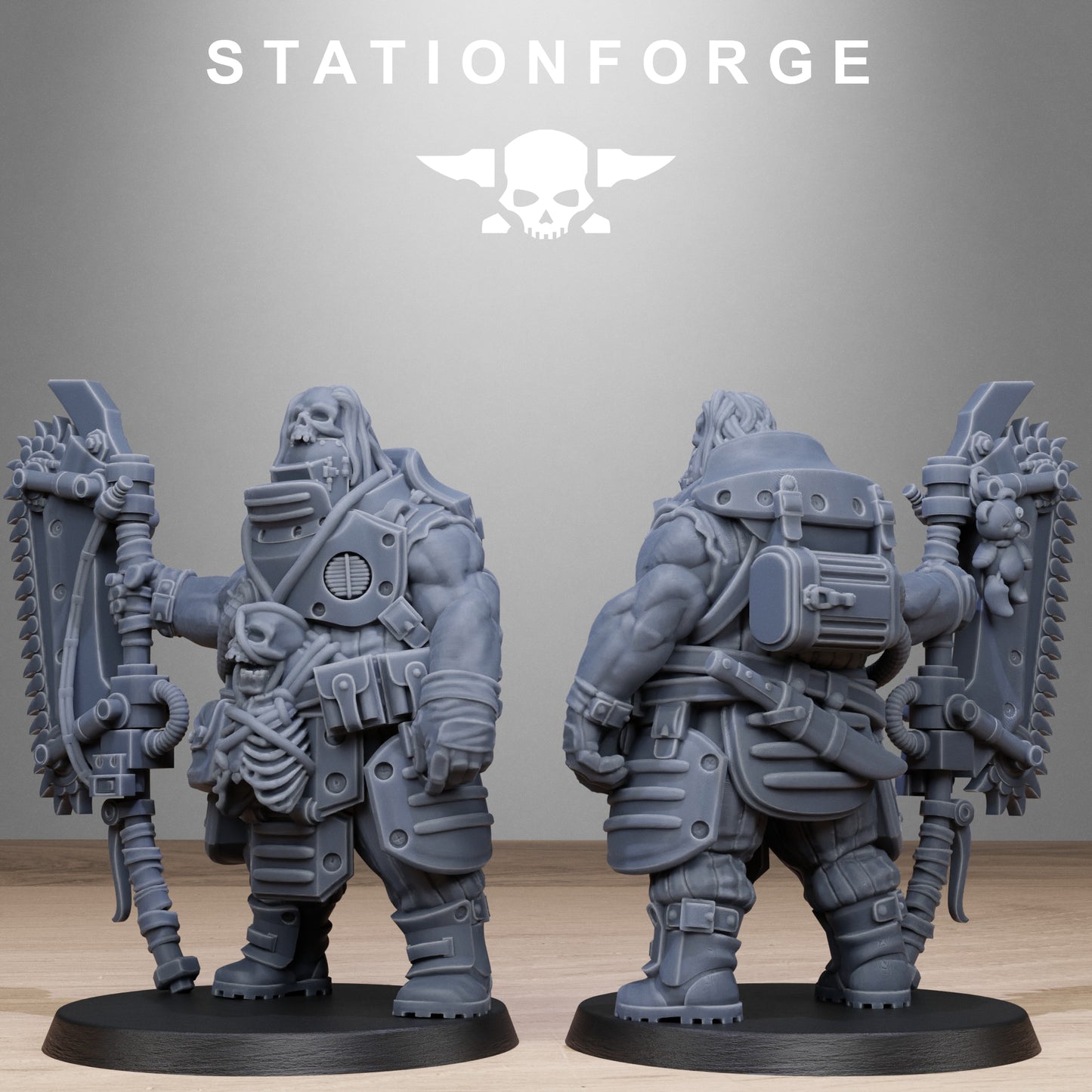 Techno Savage Barbarians (x10) - TTRPG - Wargaming - Grimdark