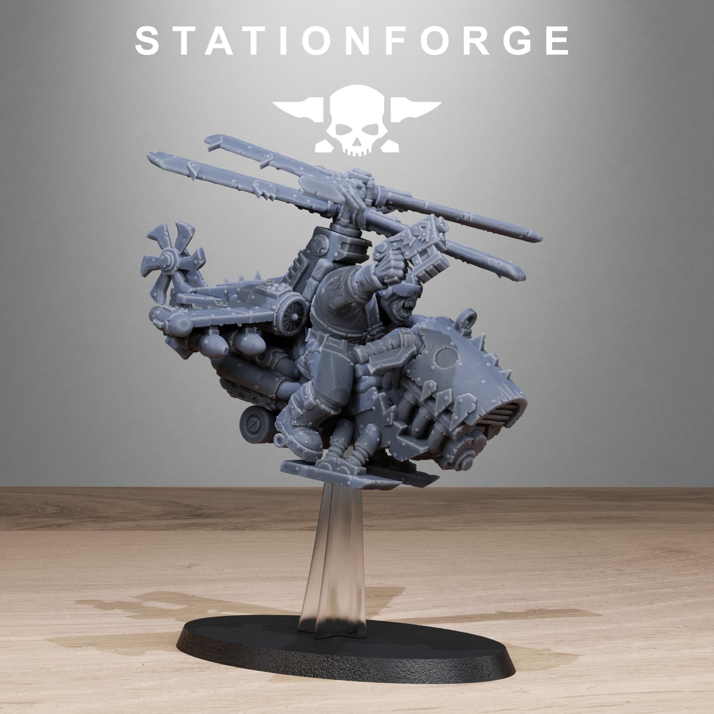 Orkaz Helicopters (x3) - TTRPG - Wargaming - Grimdark