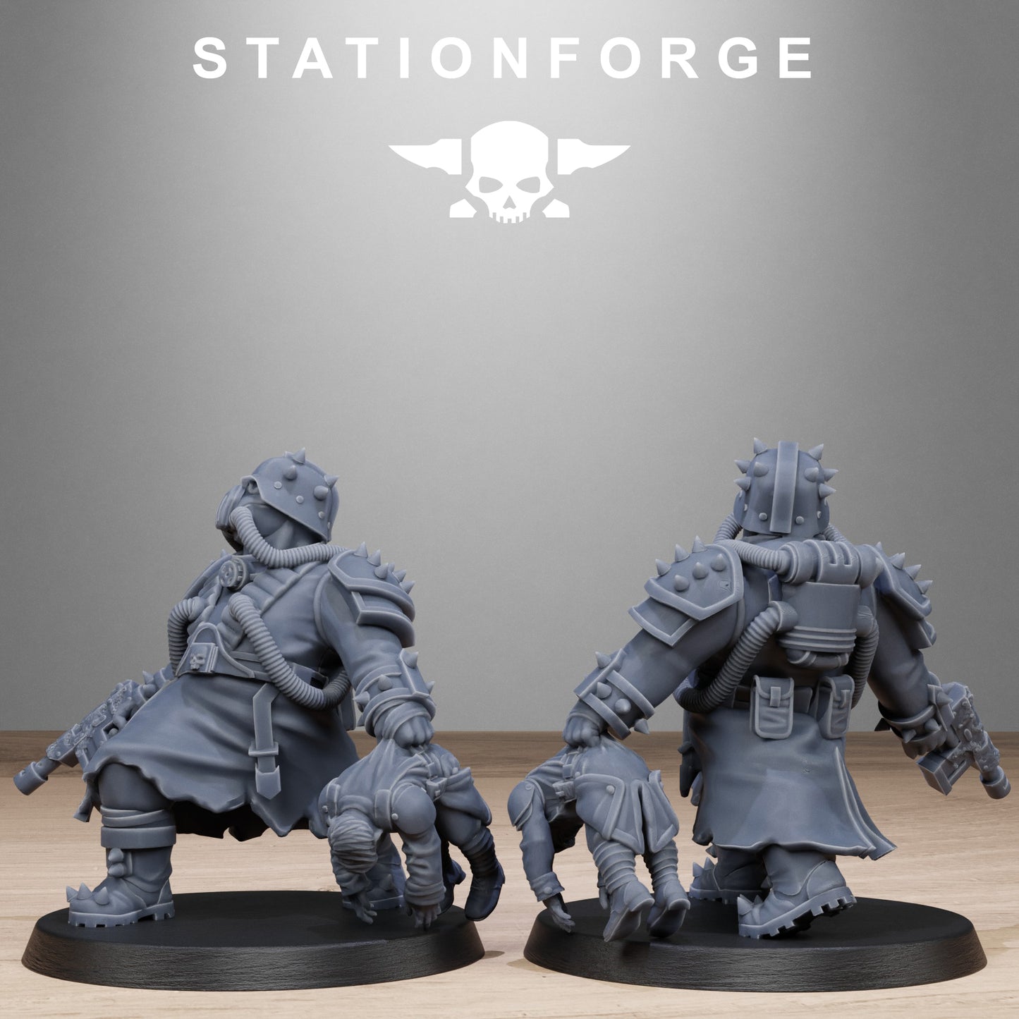 Corrupted Guard Filthcrew Mutants (x10) - by Station Forge - TTRPG - Wargaming - Grimdark