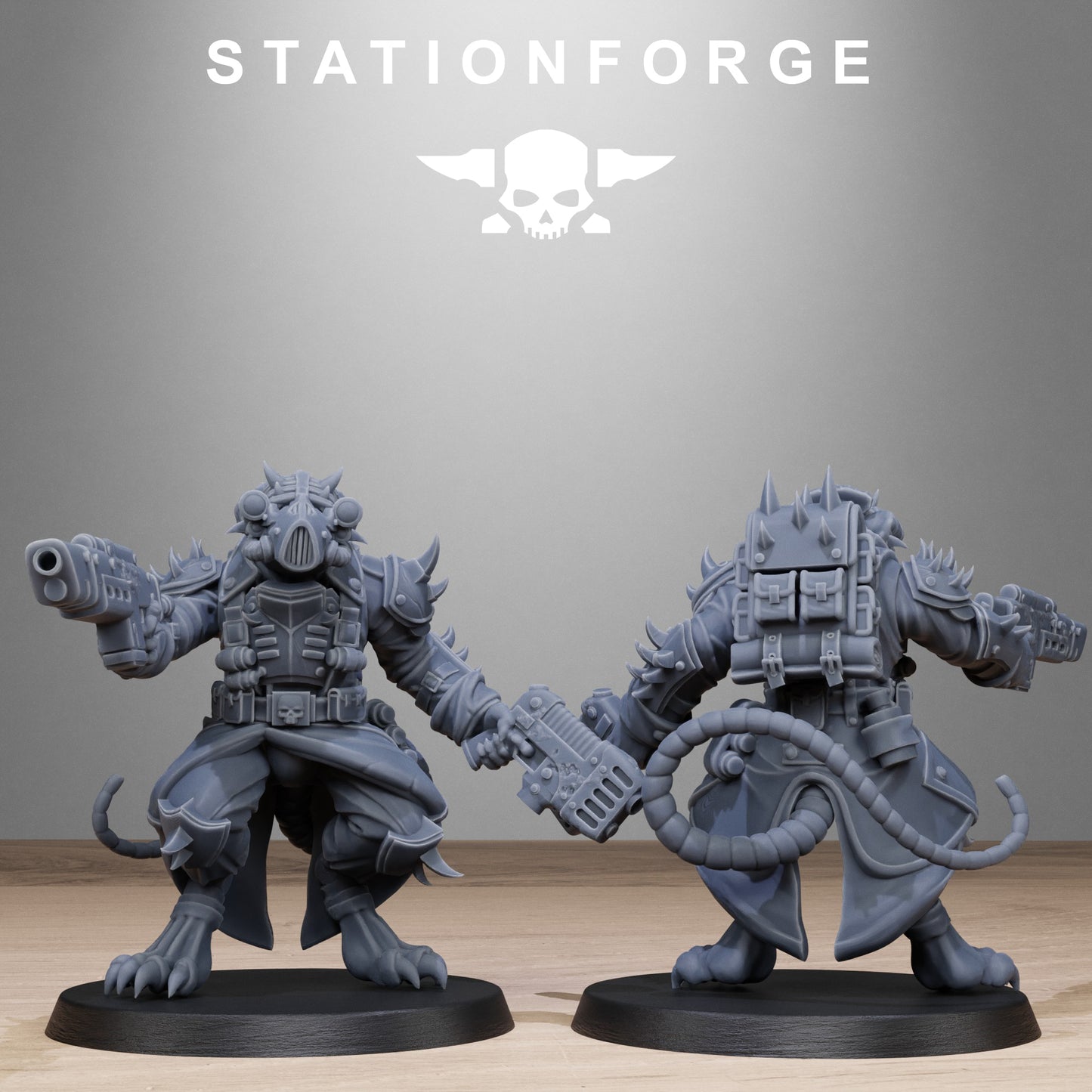 Corrupted Guard Raticus (x10) - TTRPG - Wargaming - Grimdark