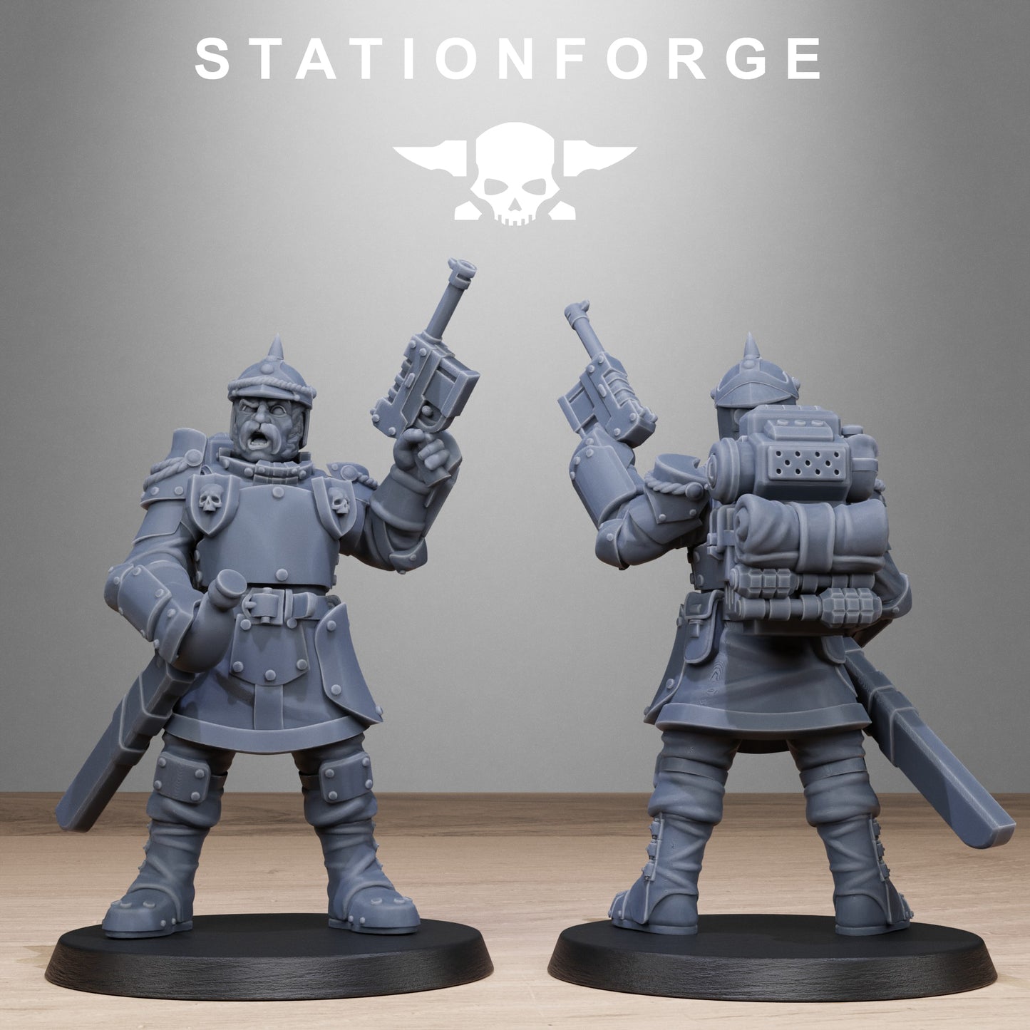 RoyalGuard Bastioners (x10) - TTRPG - Wargaming - Grimdark