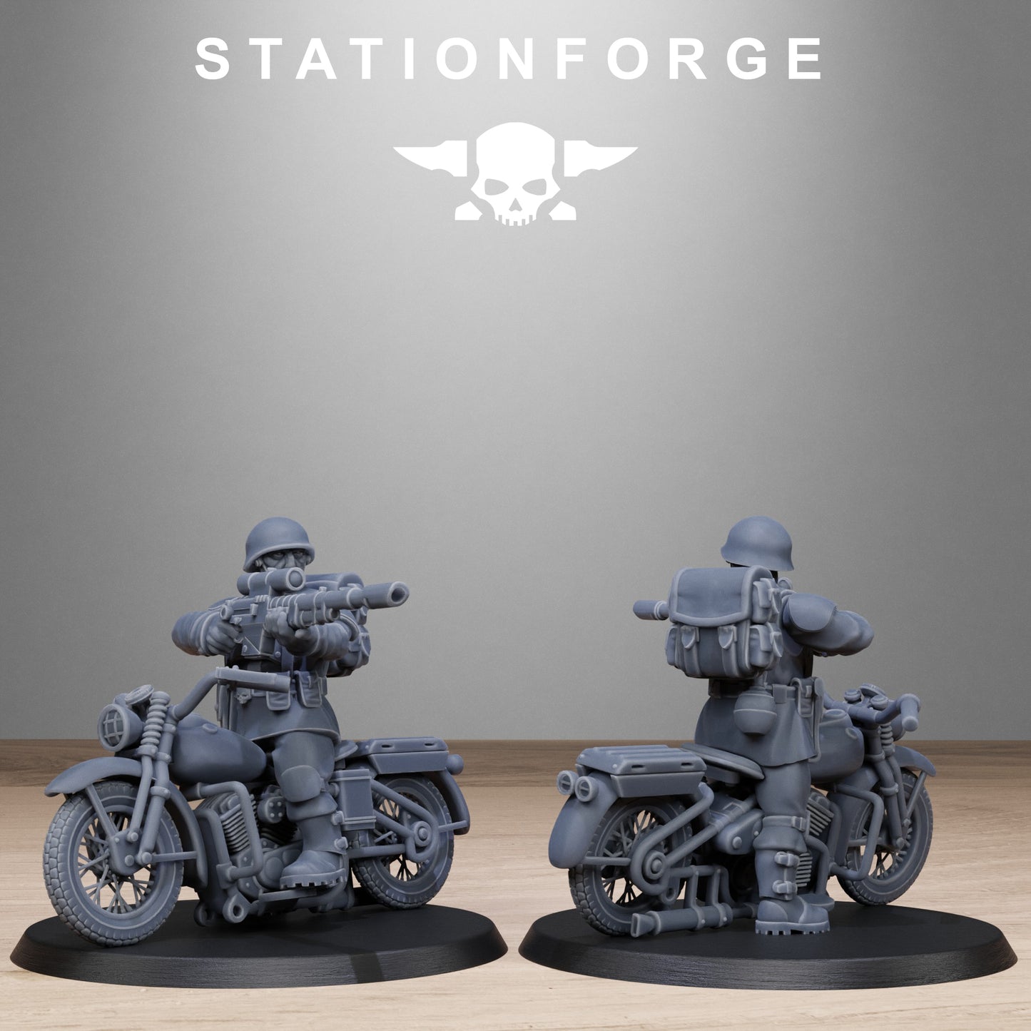 FreeGuard Bikers (x10) - TTRPG - Wargaming - Grimdark