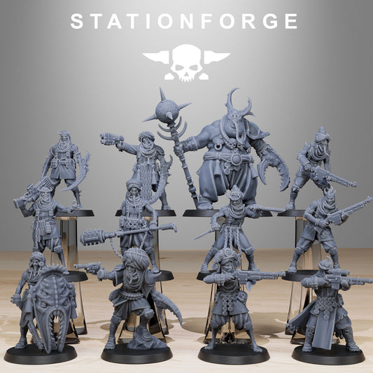 Corrupted Guard Lechers (x12) TTRPG - Wargaming - Grimdark