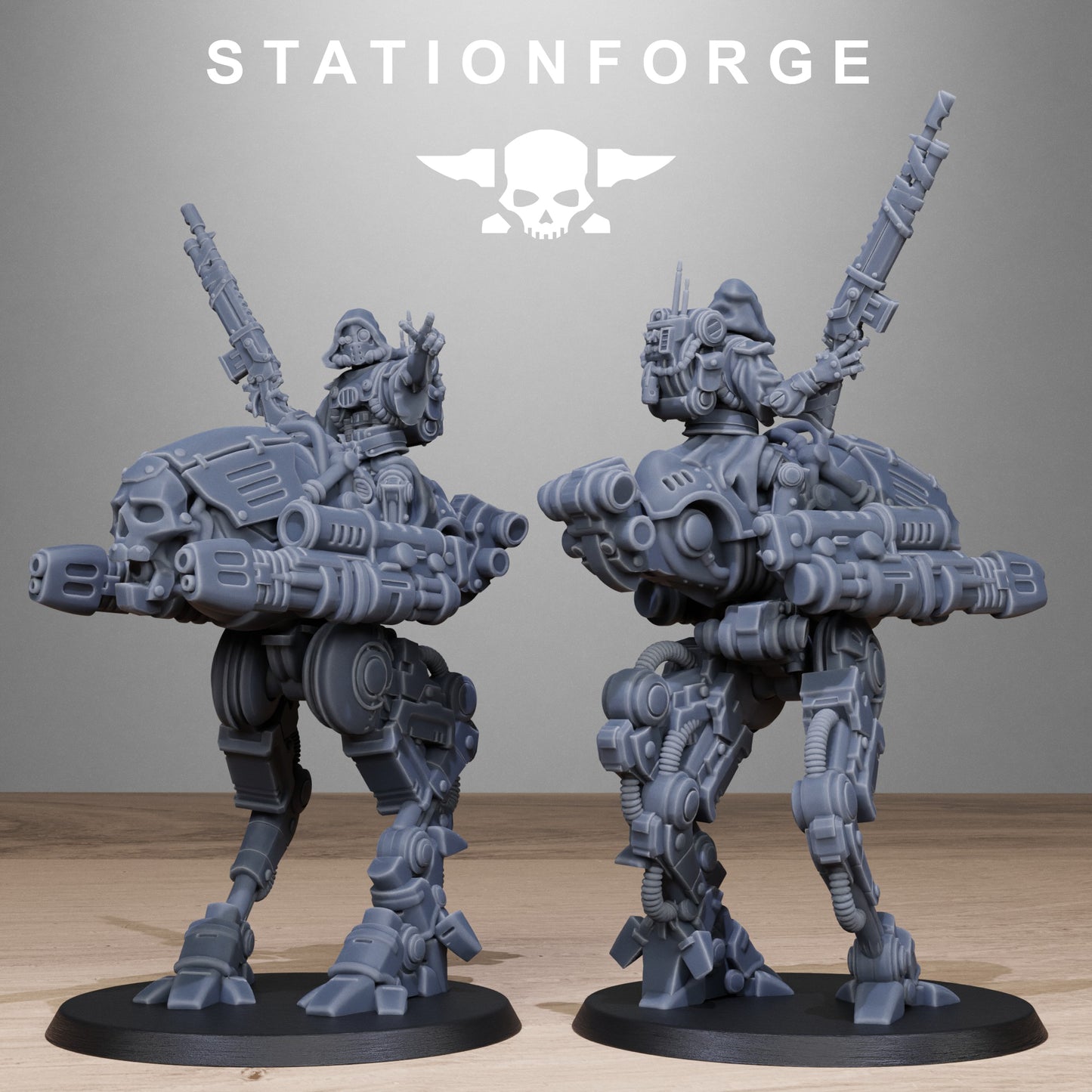 Scavenger Shadow Walkers (x5) - by Station Forge - TTRPG - Wargaming - Grimdark