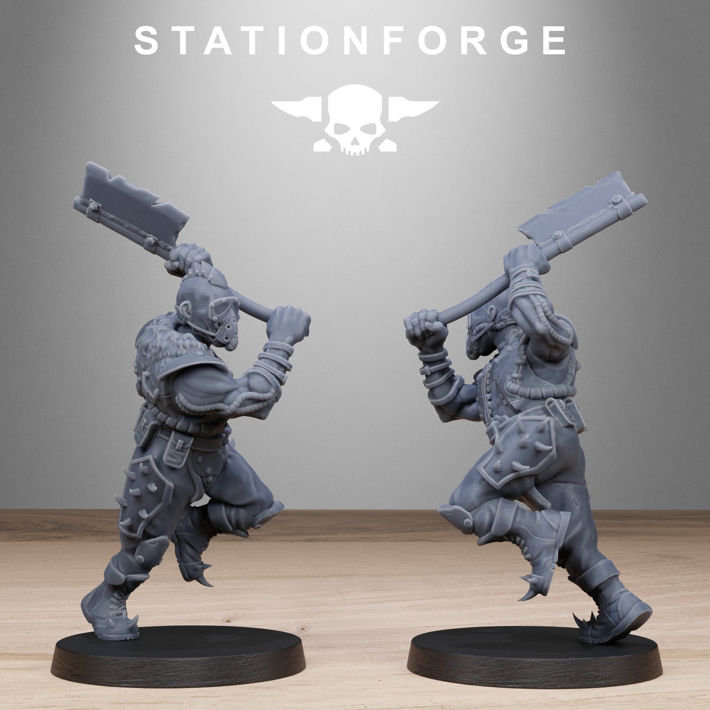 Corrupted Guard Spikers (x10) - TTRPG - Wargaming - Grimdark