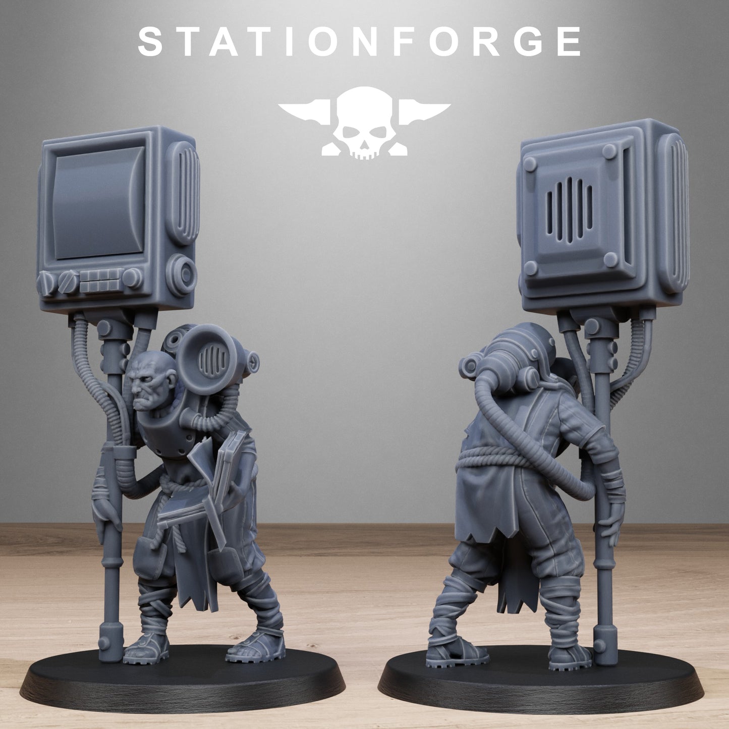 GrimCorp Scrap Operatives (x12) - TTRPG - Wargaming - Grimdark