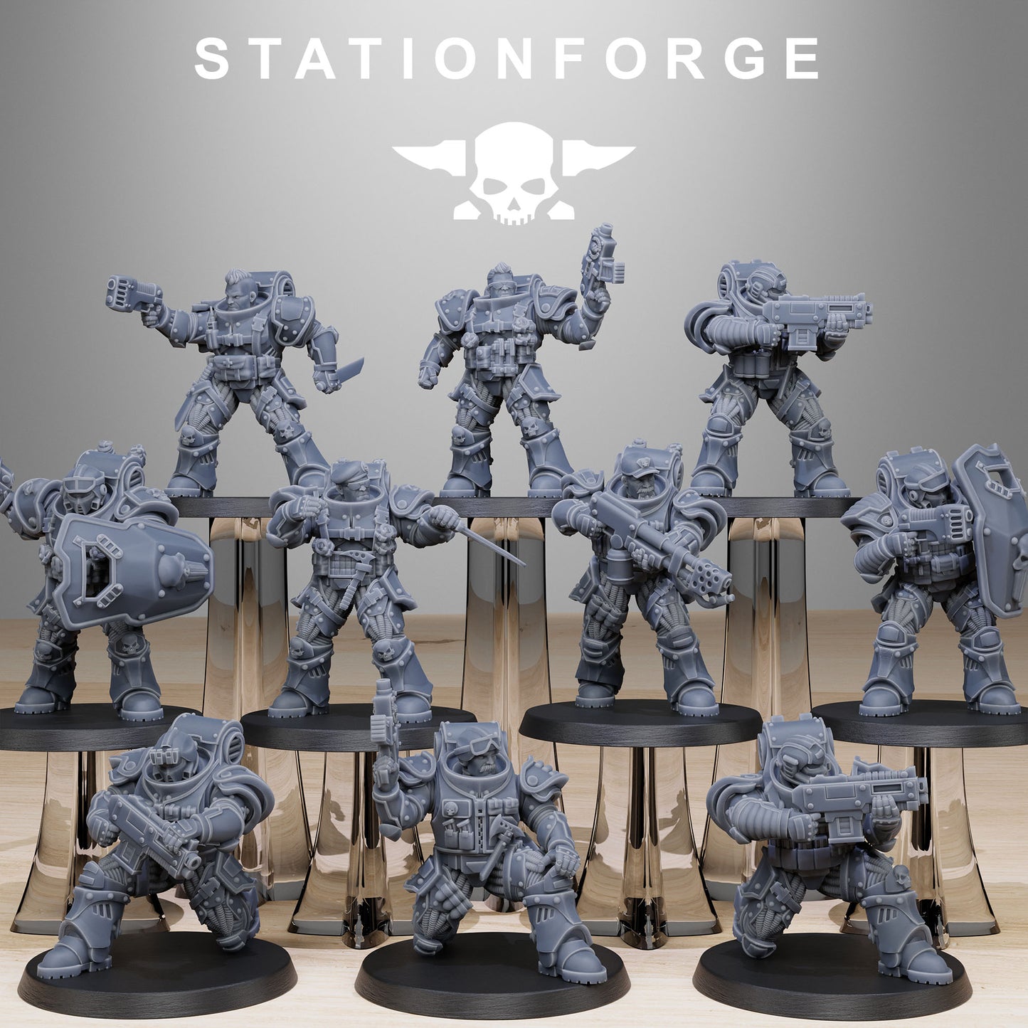 Socratis Light Reinforcement (x10) TTRPG - Wargaming - Grimdark