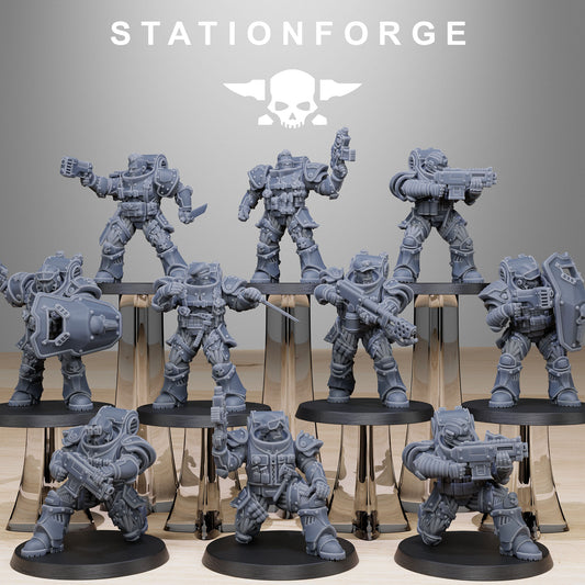Socratis Light Reinforcement (x10) TTRPG - Wargaming - Grimdark