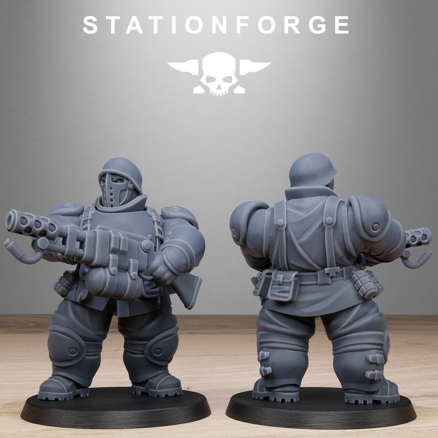 FreeGuard Armored Mutants (x10) - TTRPG - Wargaming - Grimdark
