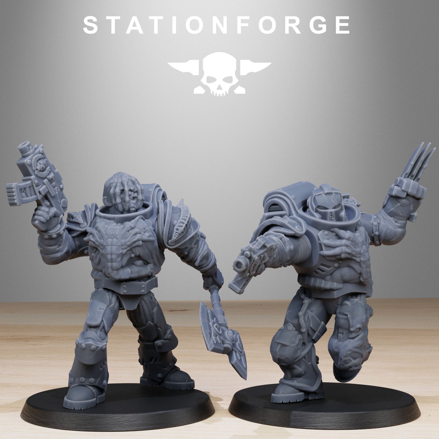 Corrupted Socratis Infantry (x10) - TTRPG - Wargaming - Grimdark