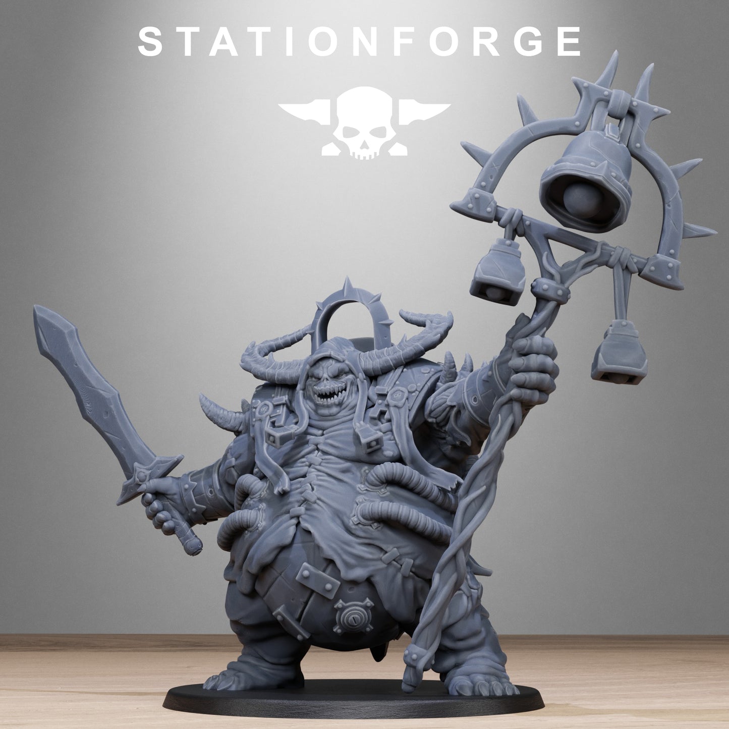 Corrupted Lord of the Filth - by Station Forge - TTRPG - Wargaming - Grimdark