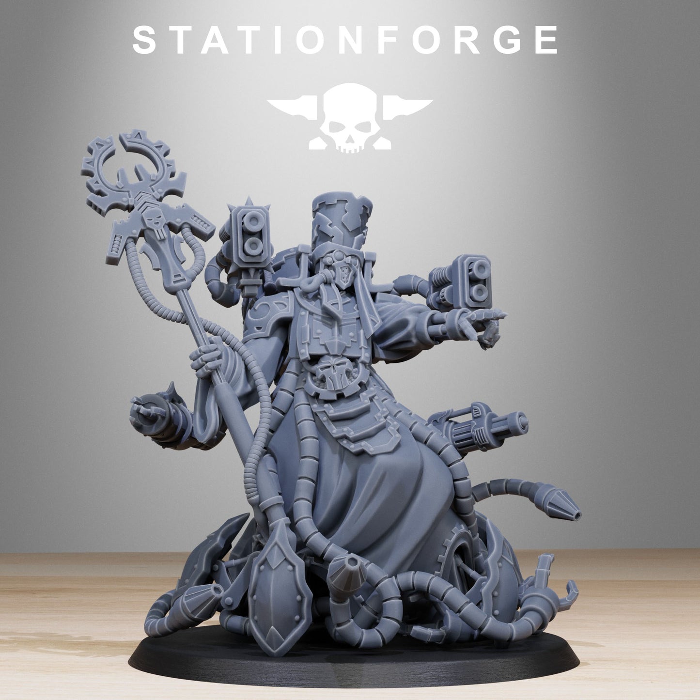 Scavenger Chaplain - TTRPG - Wargaming - SCI-FI - Grimdark