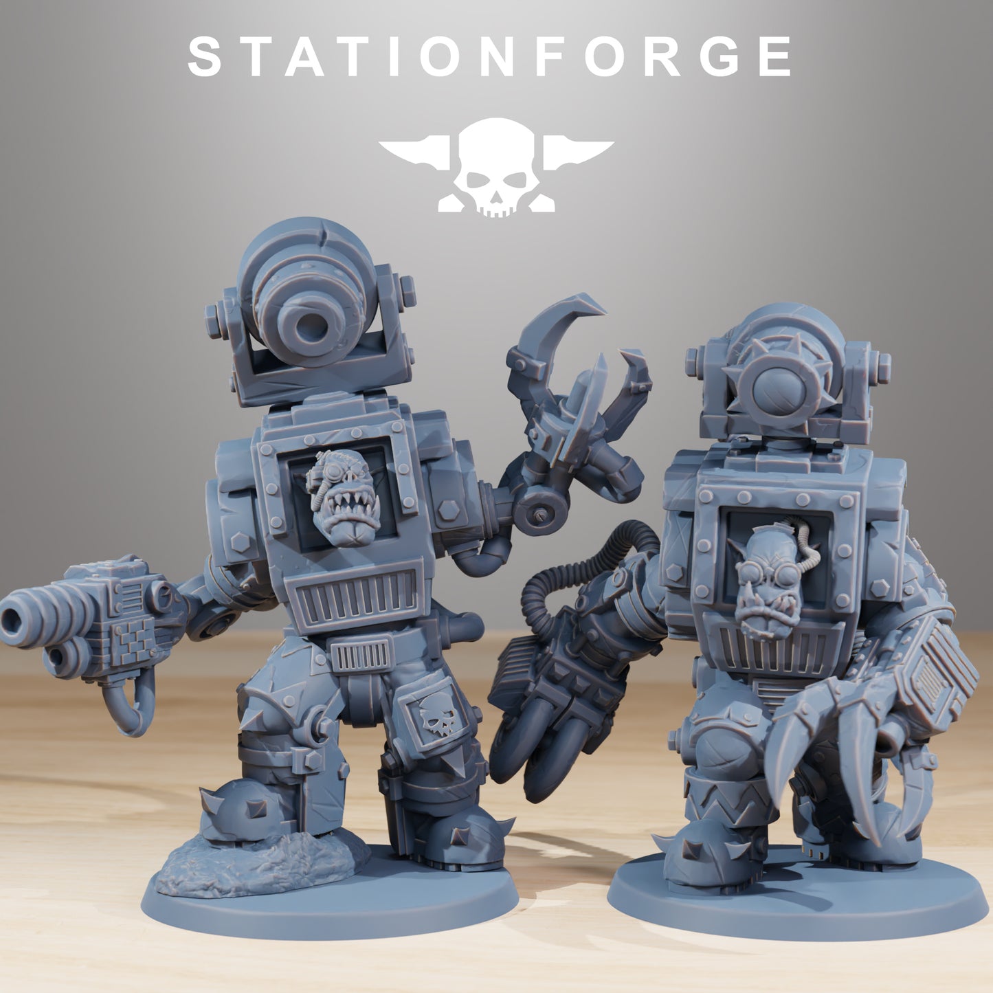 Orkaz Steelbrutes (x10) - TTRPG - Wargaming - Grimdark
