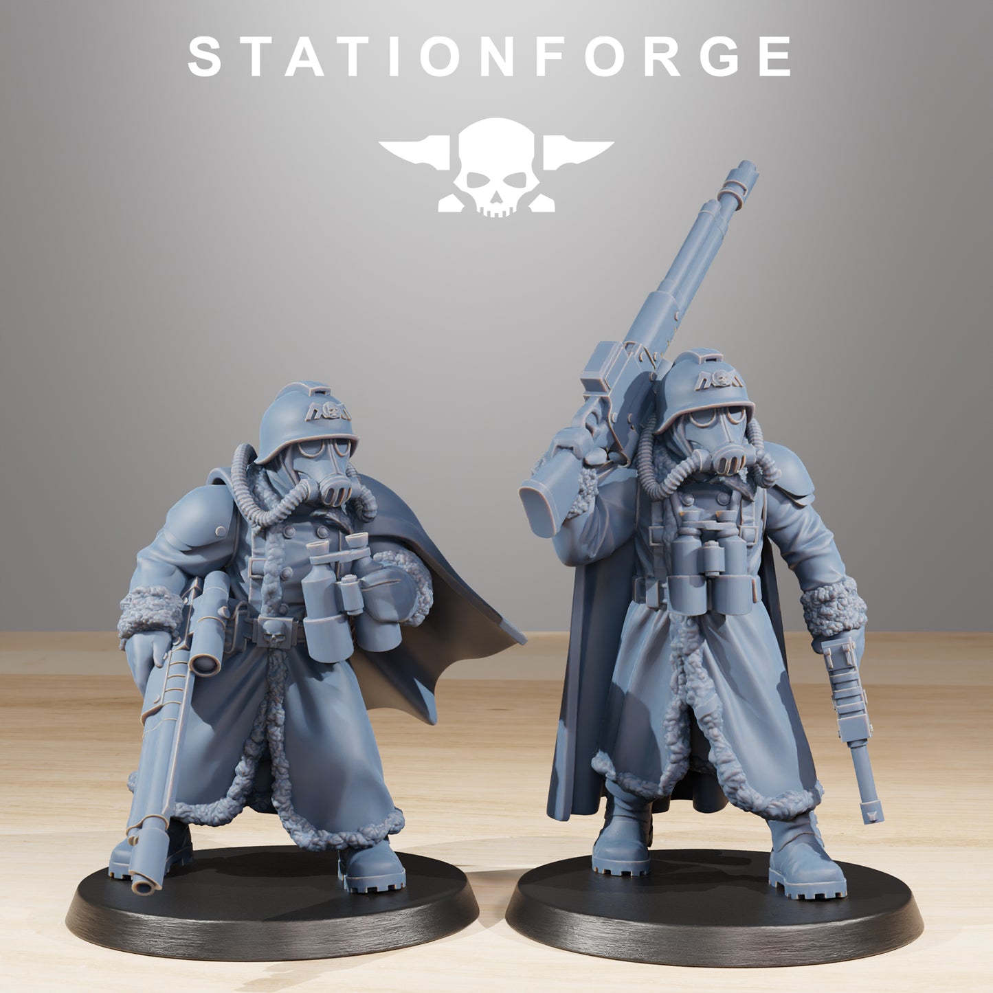 GrimGuard Frostwatch Marksmen (x10) - TTRPG - Wargaming - Grimdark