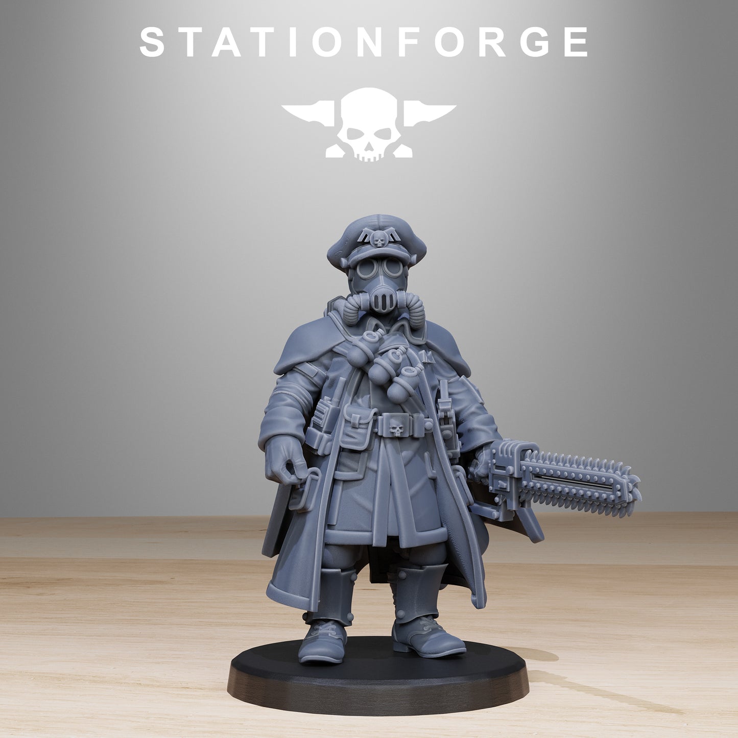GrimGuard Frostwatch Officer (x2) - TTRPG - Wargaming - Grimdark