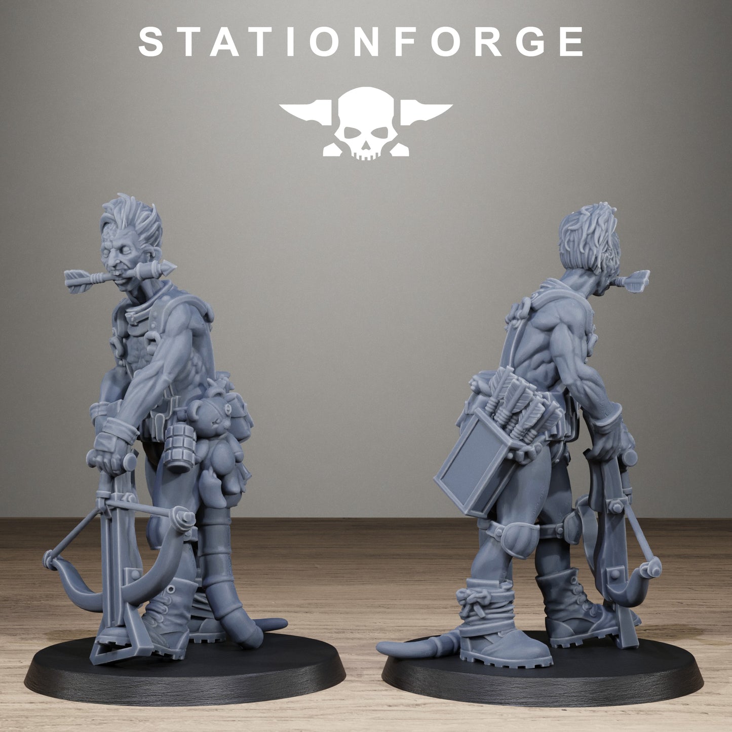 Techno Savages Scrap Tribers (x10) - TTRPG - Wargaming - Grimdark