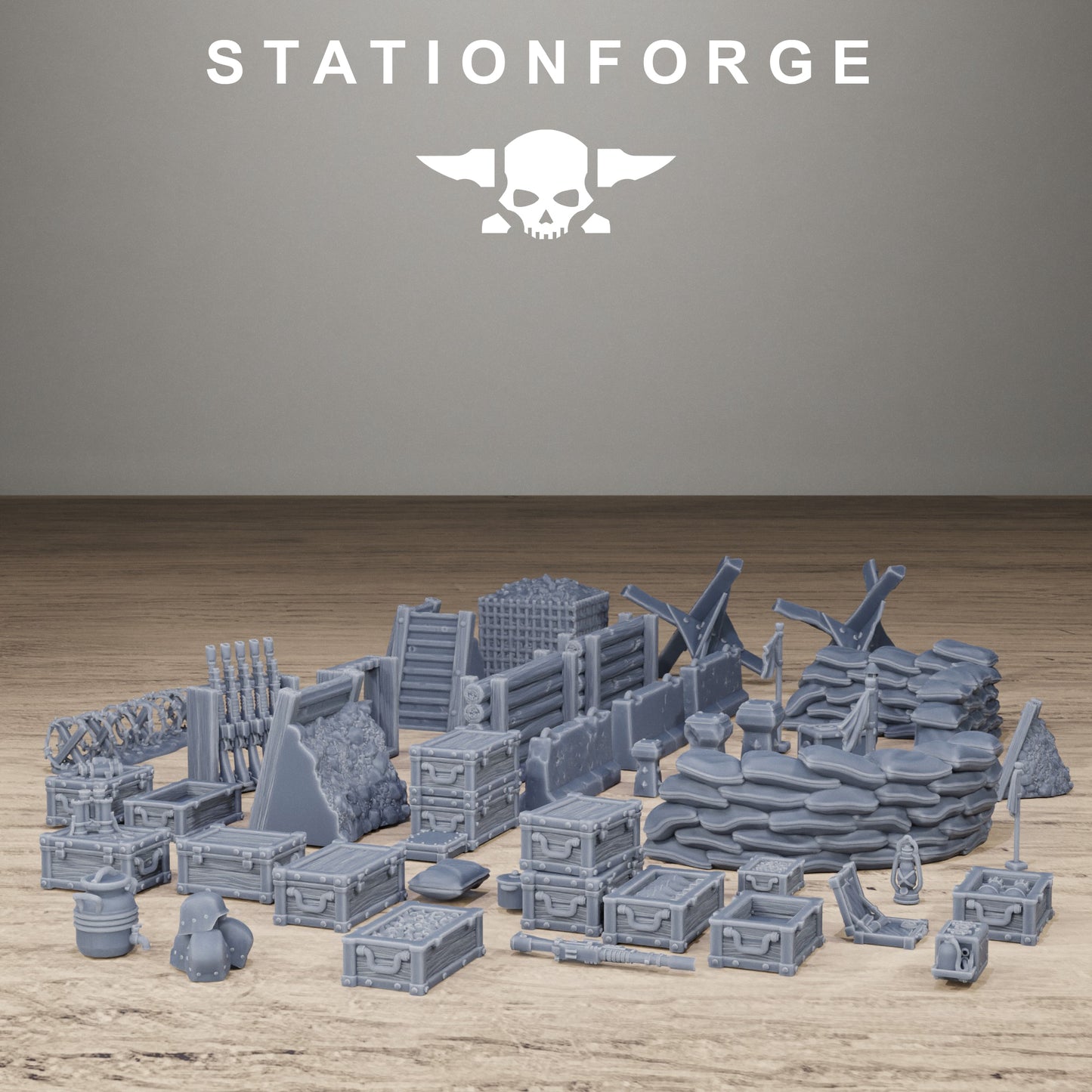 GrimGuard War Terrain Bits - Scatter Terrain - TTRPG - Wargaming - Grimdark