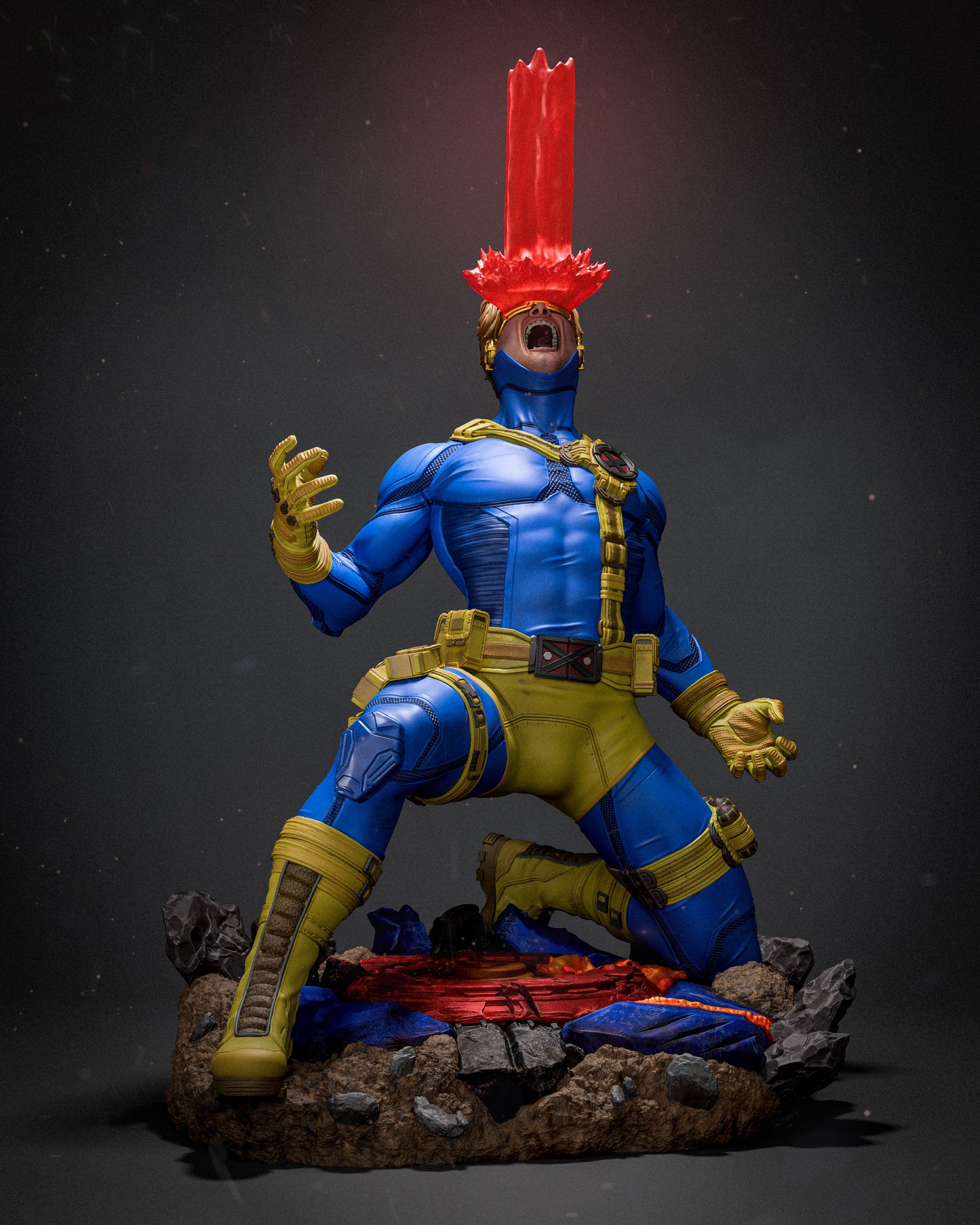 Cyclops Sculpture (75mm to 500mm) - Unassembled/Unpainted/3D Print