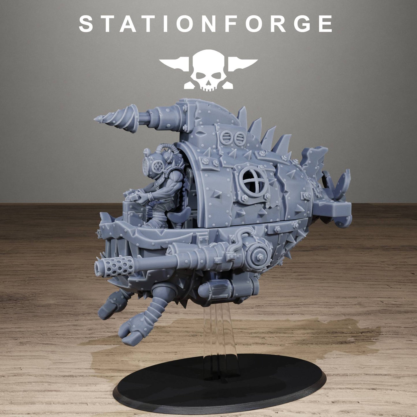Orkaz Submarine - TTRPG - Wargaming - Grimdark