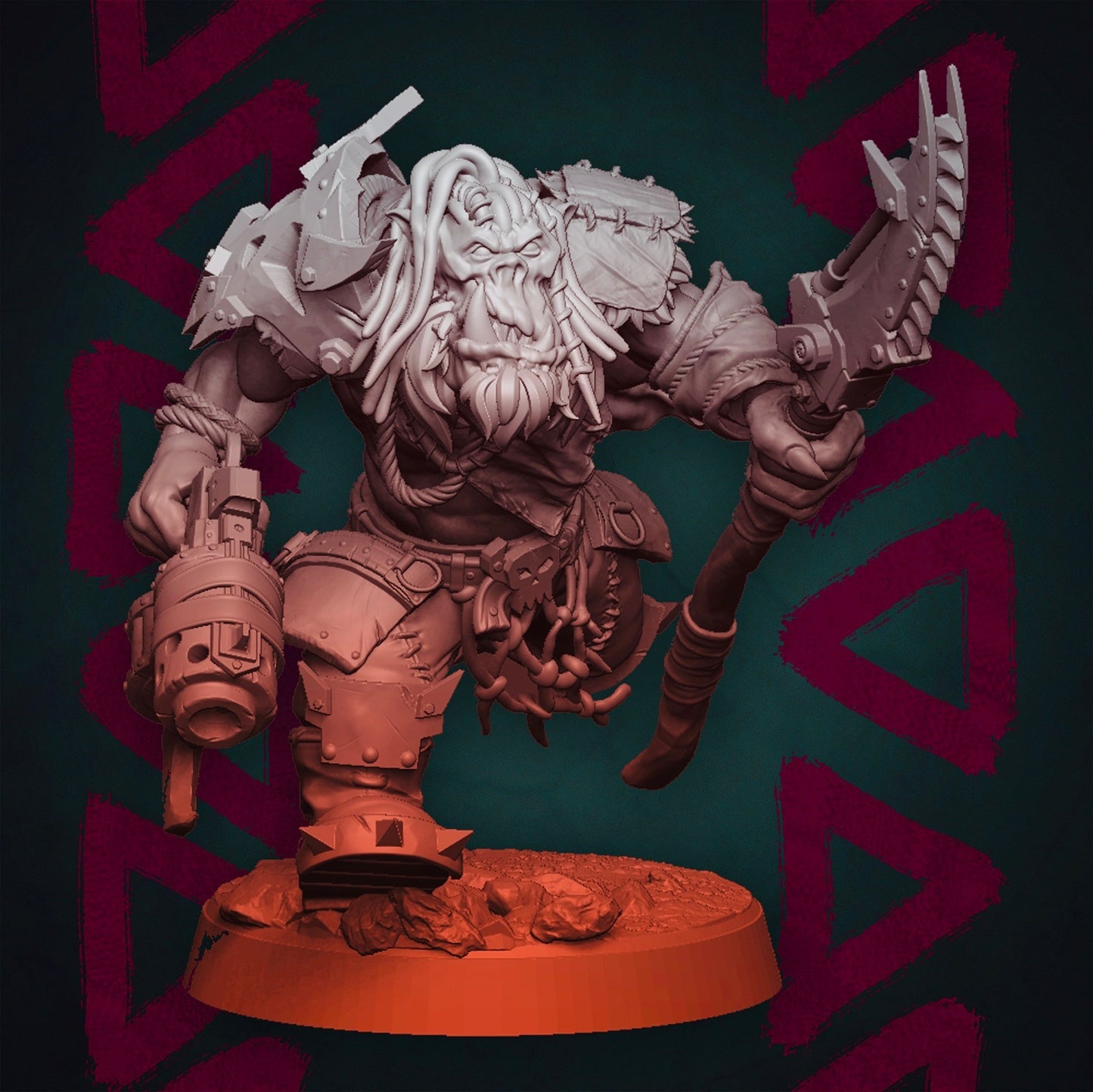 Orkaz Monster Hunters (x5) TTRPG - Wargaming - Grimdark