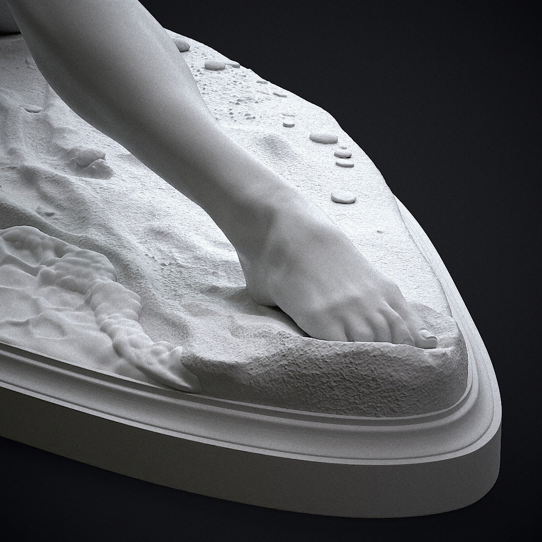Bettie Page SFW/NSFW Sculpture(75mm to 500mm) - Unassembled/Unpainted/3D Print
