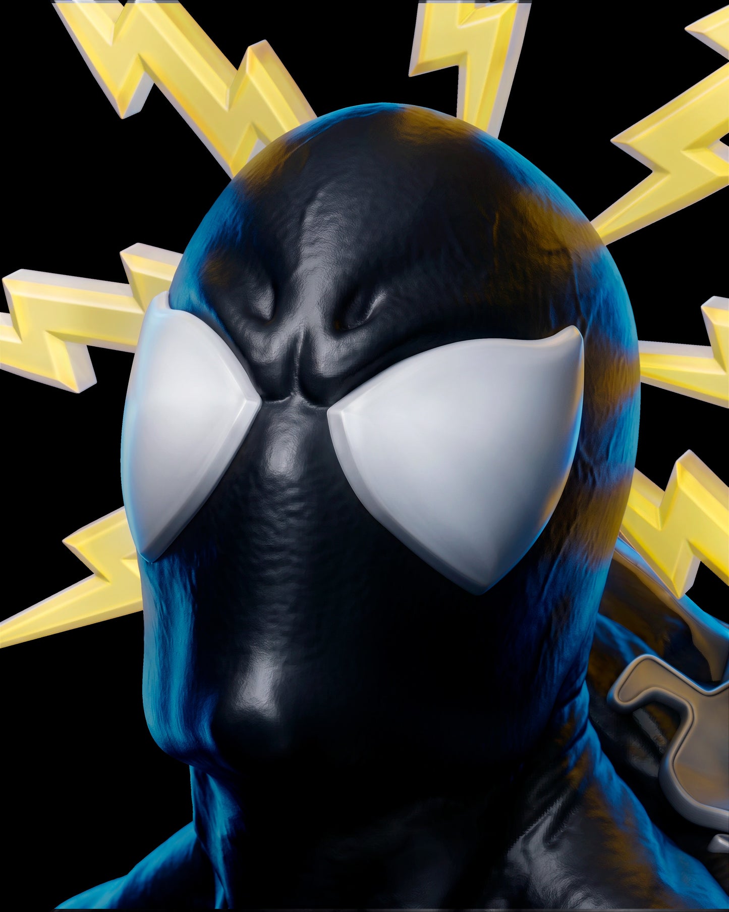 Spider-Man Sculpture (75mm to 500mm) - Unassembled/Unpainted/3D Print