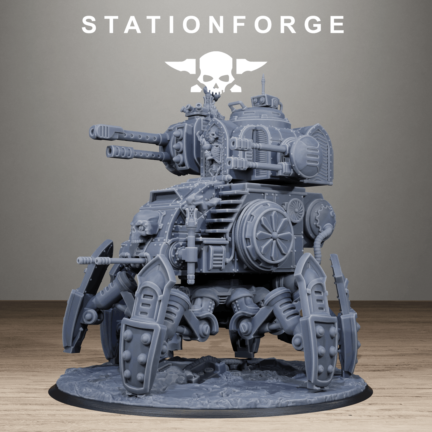 Scavenger Tank Walker - TTRPG - Wargaming - Grimdark
