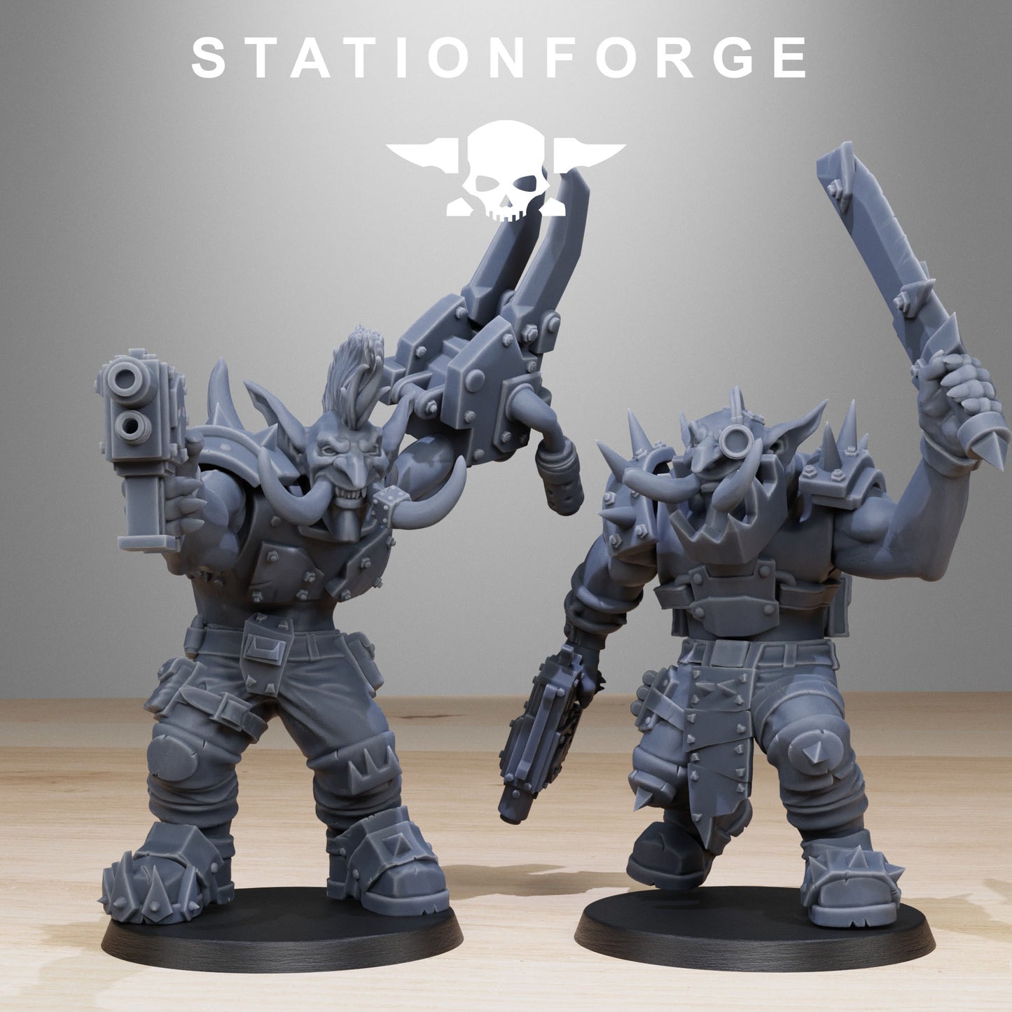 Orkaz Trolls (x10) - TTRPG - Wargaming - Grimdark