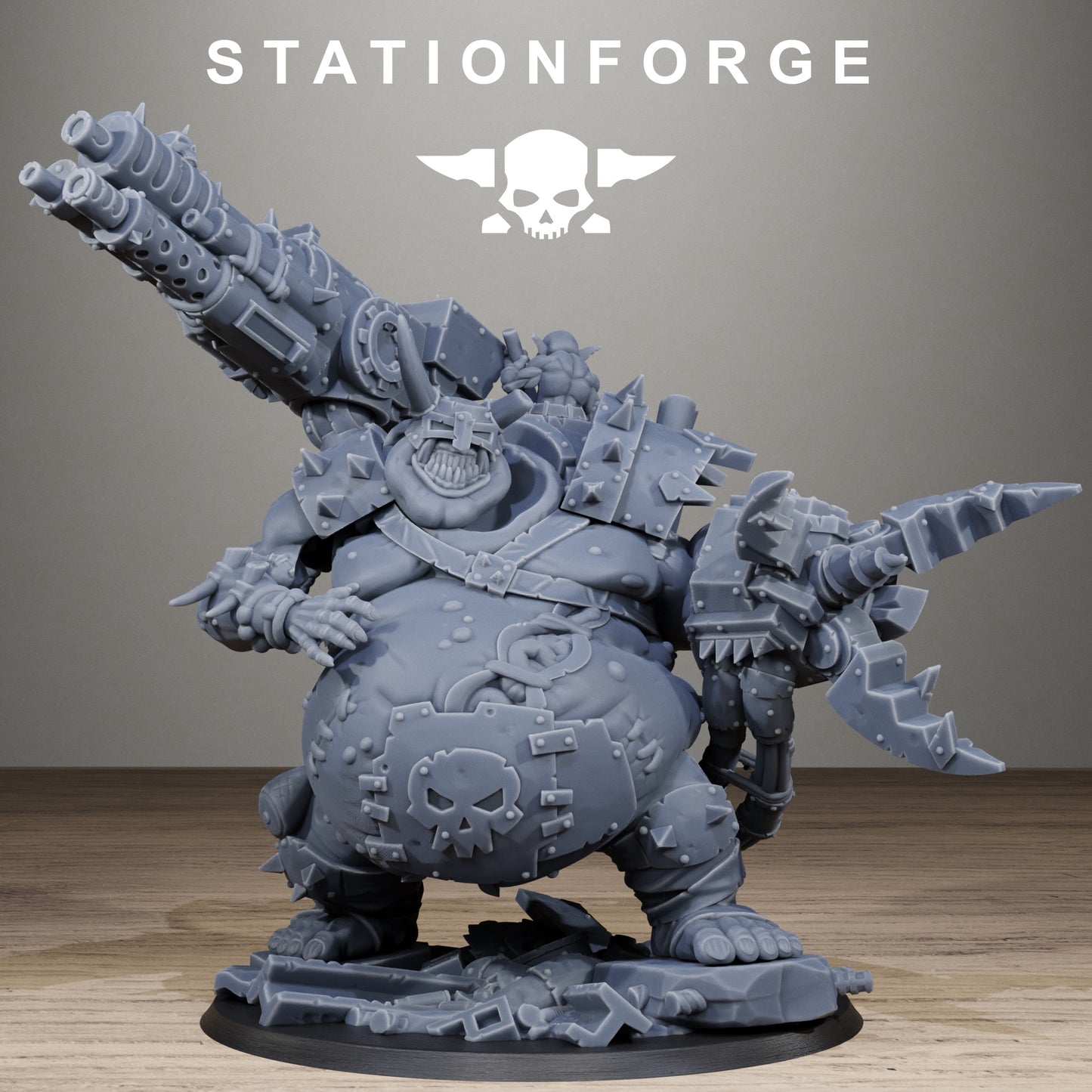 Orkaz Belly Busta Boss - TTRPG - Wargaming - Grimdark