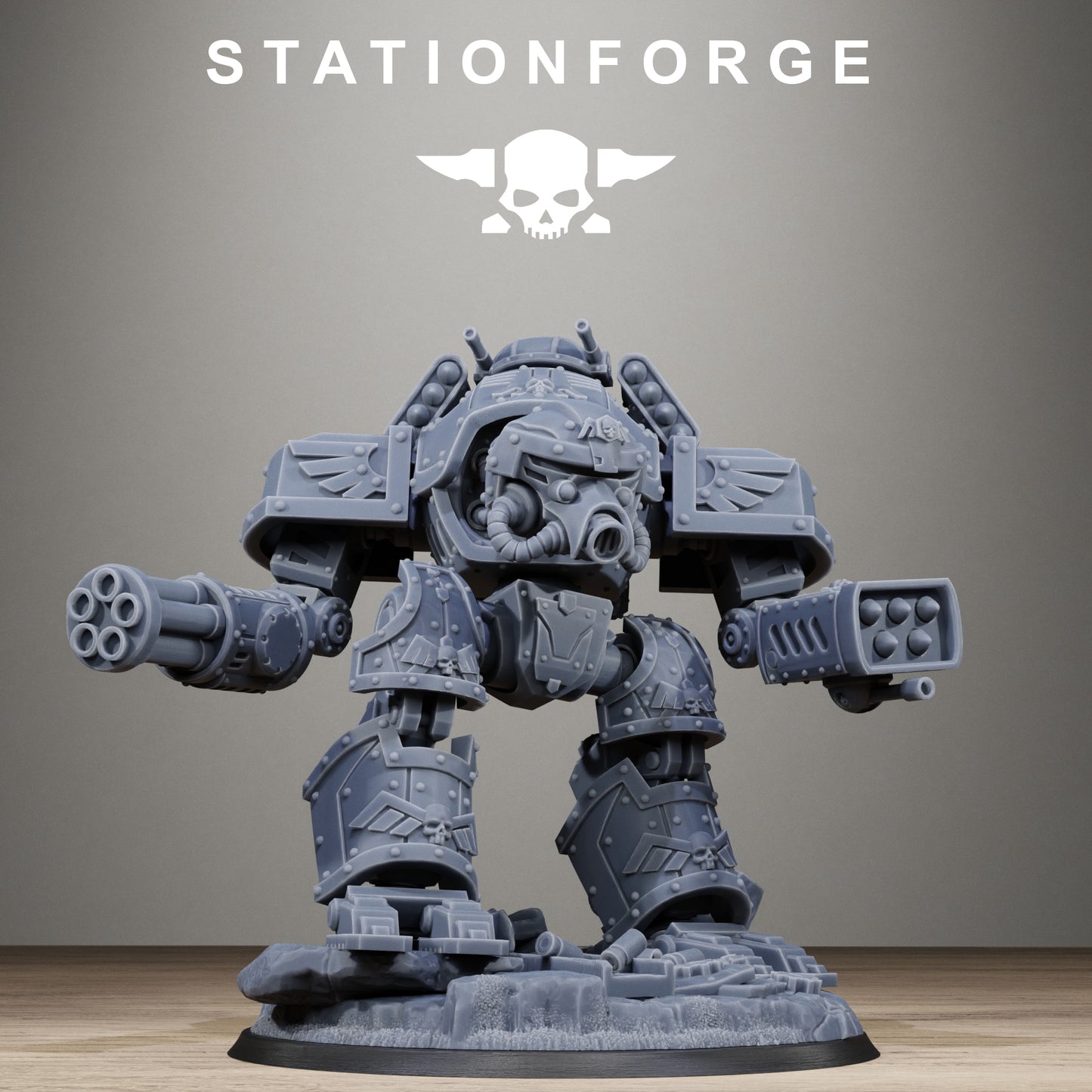 Grimguard MechGuard (x2) War Construct - TTRPG - Wargaming - Grimdark