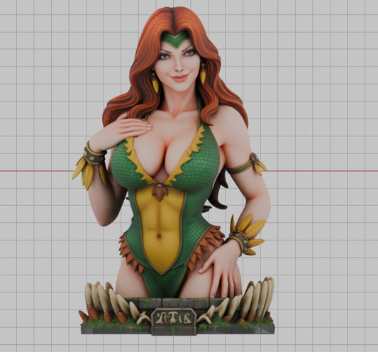 Savage Land Phoenix Ascendant Jean Grey Bust (75mm to 500mm) - Unassembled/Unpainted/3D Print