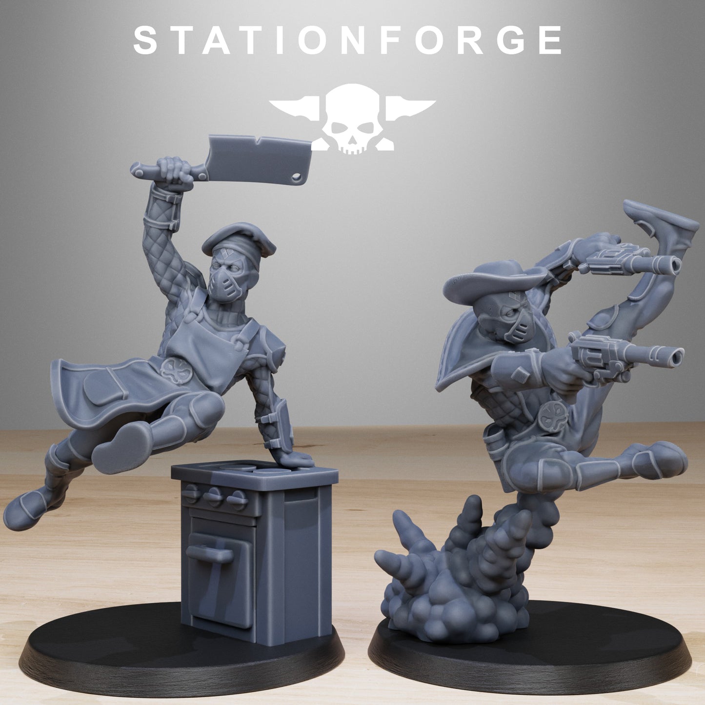 GrimCorp Jesters (x10) TTRPG - Wargaming - Grimdark