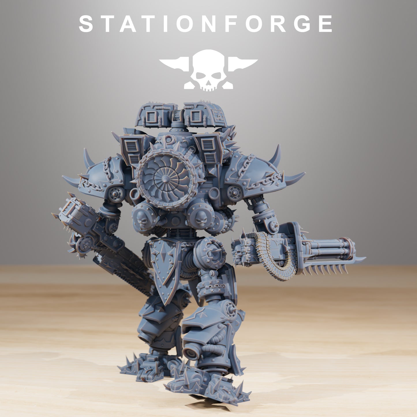 Scavenger Defender Mk2 - by Station Forge - TTRPG - Wargaming - Grimdark