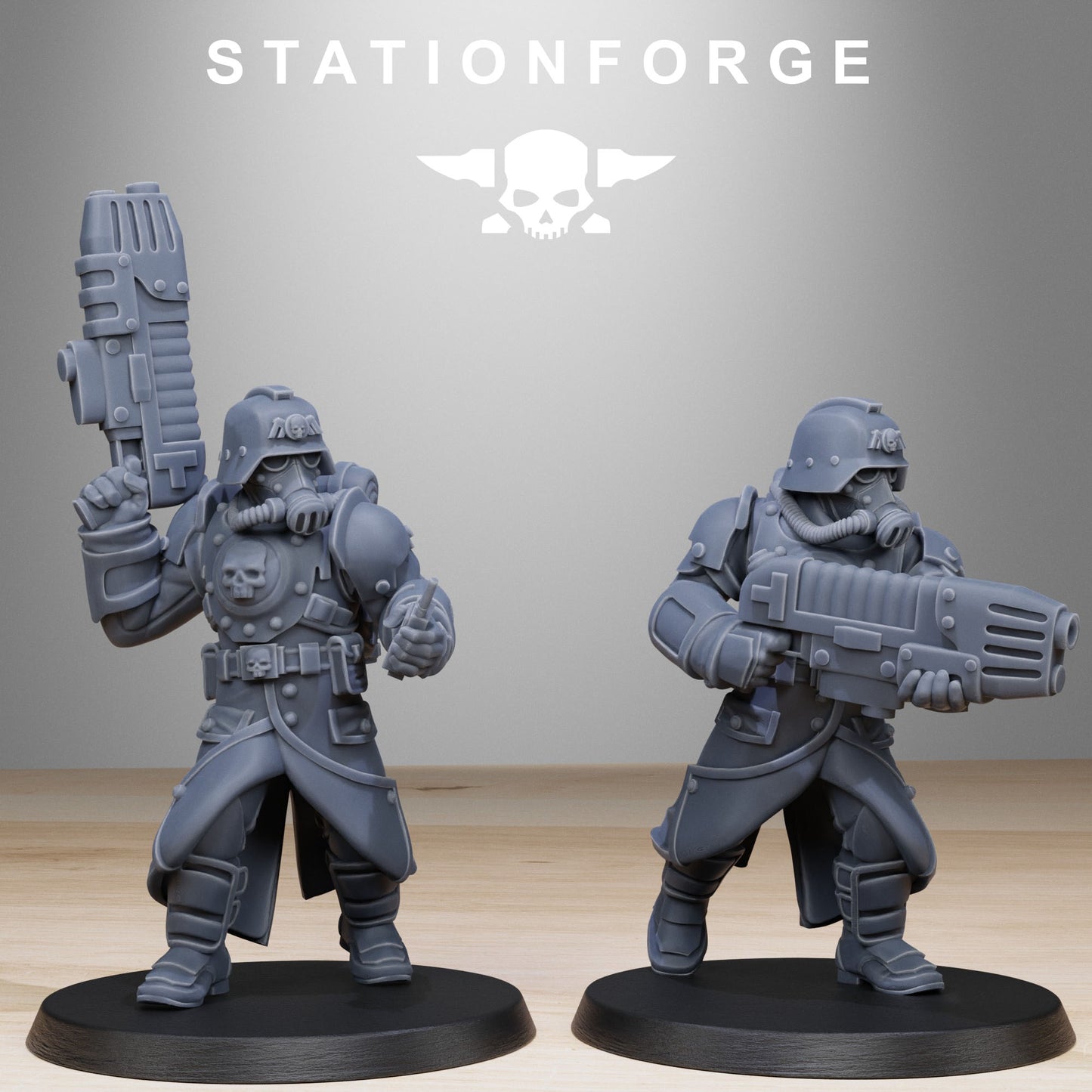 GrimGuard Bombardiers (x10) - TTRPG - Wargaming - Sci-Fi - Grimdark