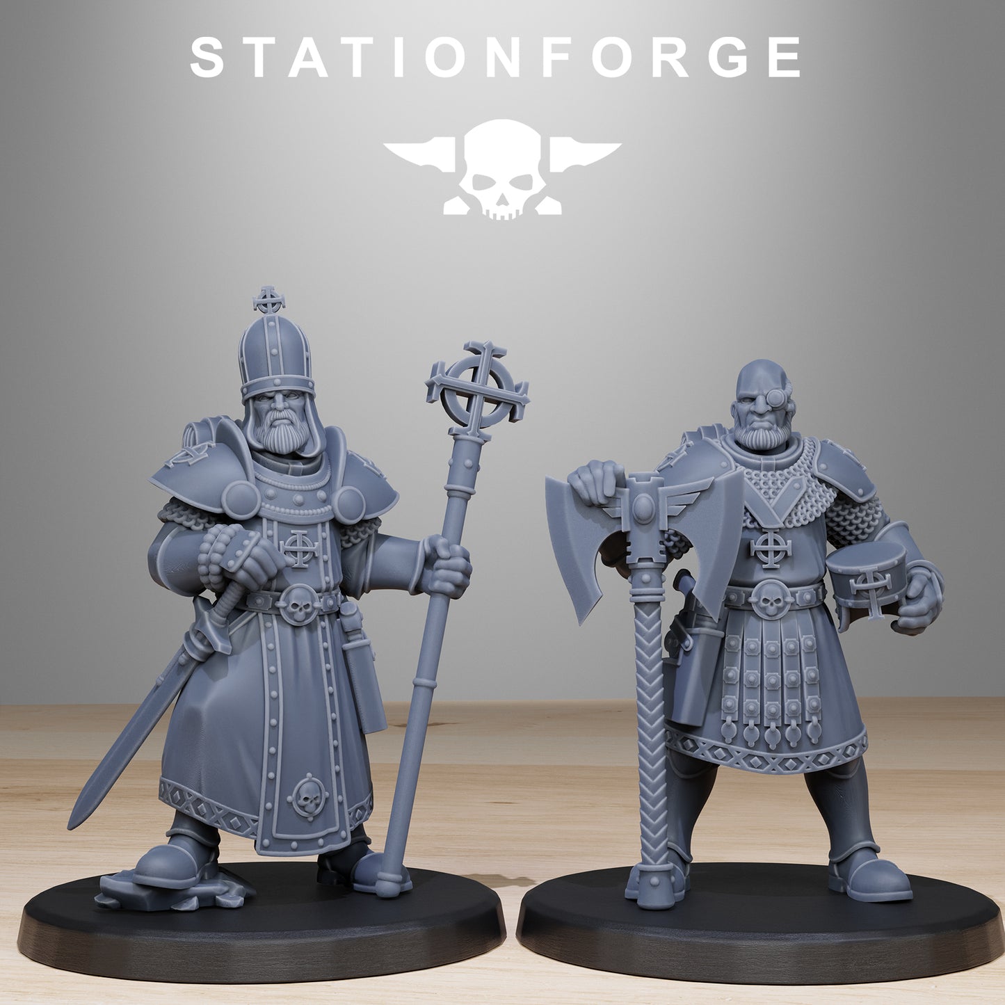 Vodalites Melee Infantry (x10) - TTRPG - Wargaming - Grimdark