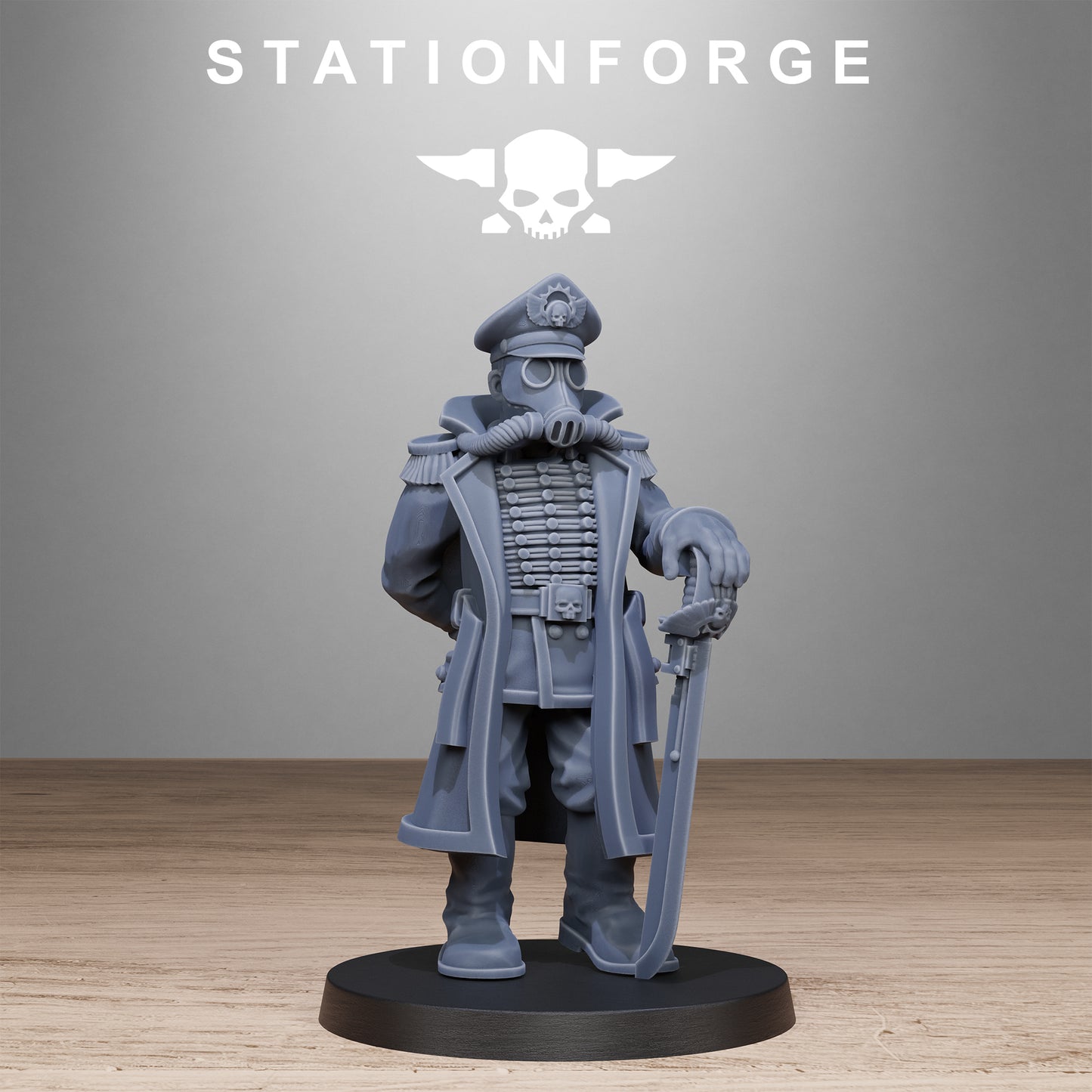 GrimGuard Officers - TTRPG - Wargaming - Sci-Fi - Grimdark