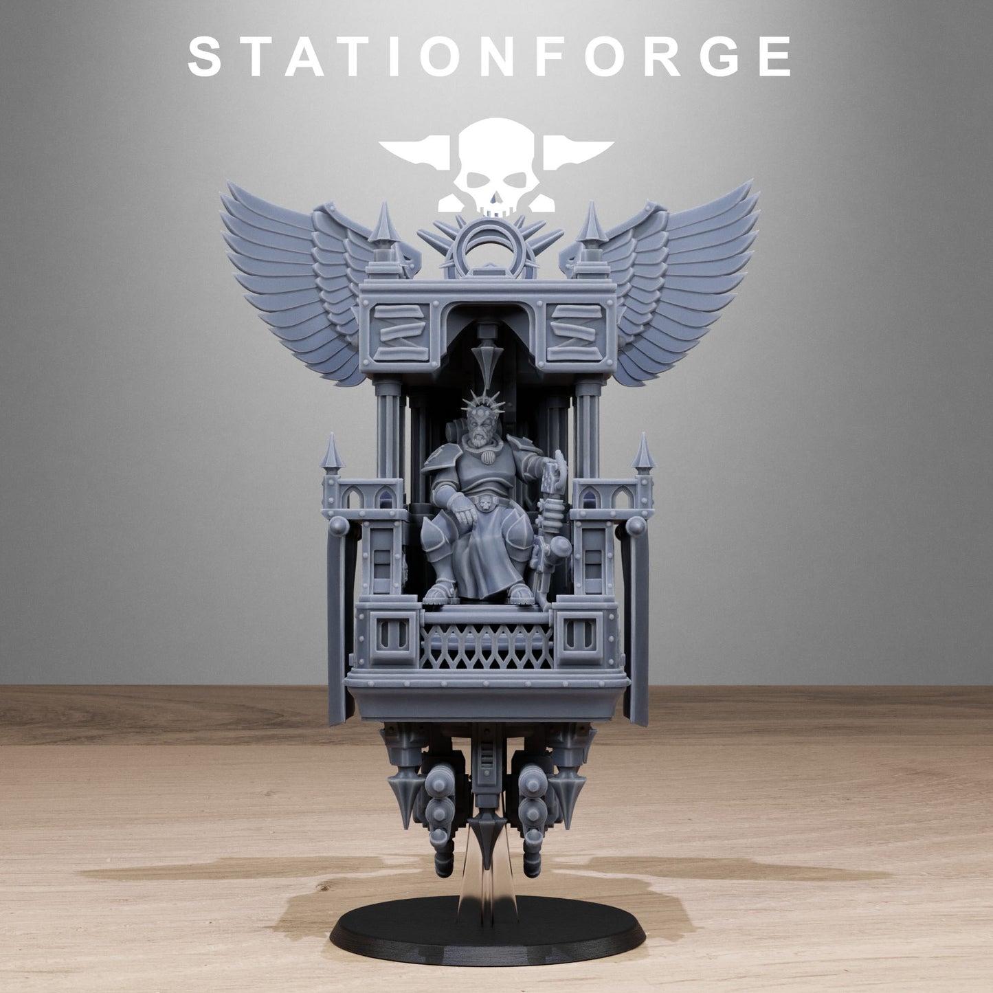 Vodalites Flying Throne - TTRPG - Wargaming - Sci-Fi - Grimdark