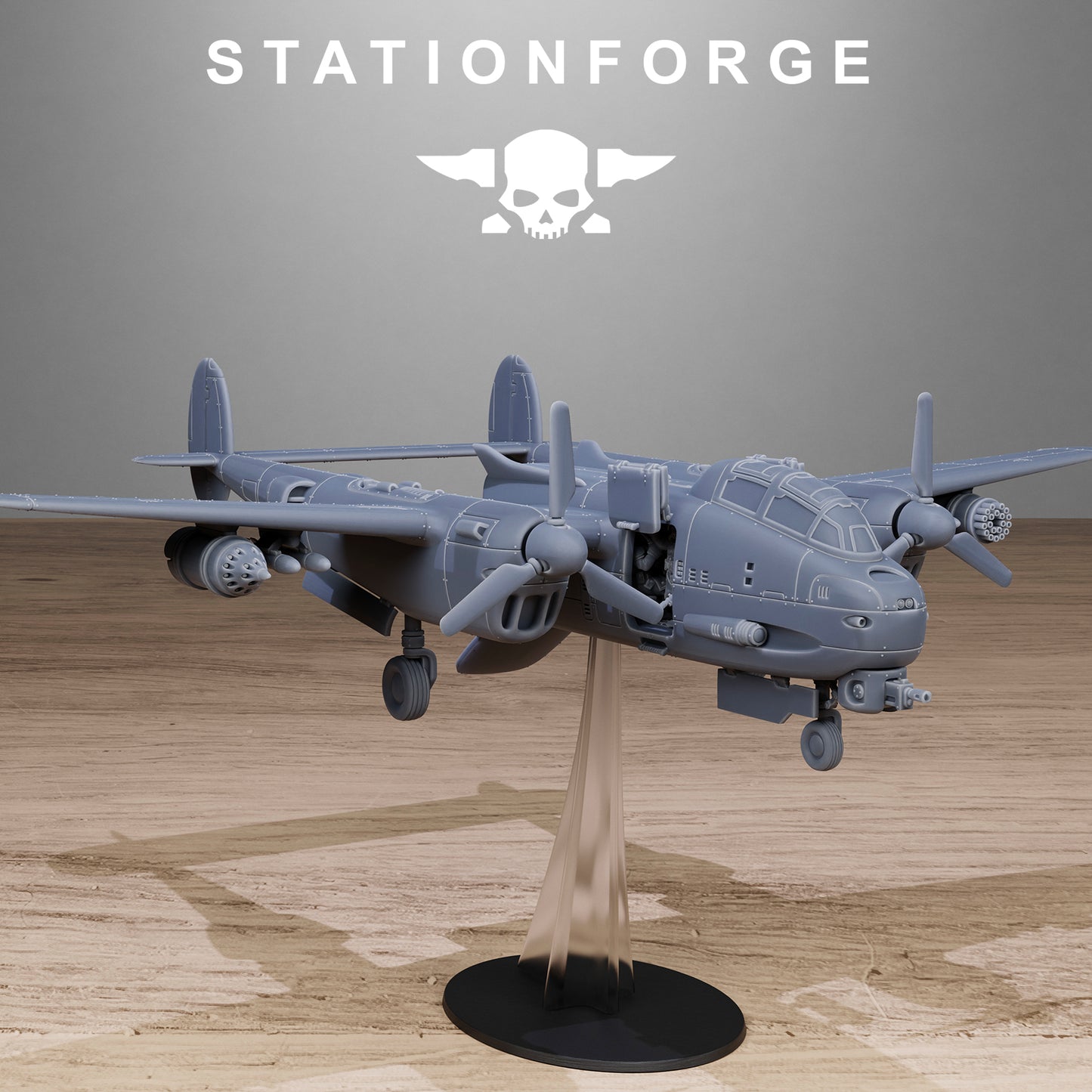 Grimguard Vulture Plane - TTRPG - Wargaming - Grimdark
