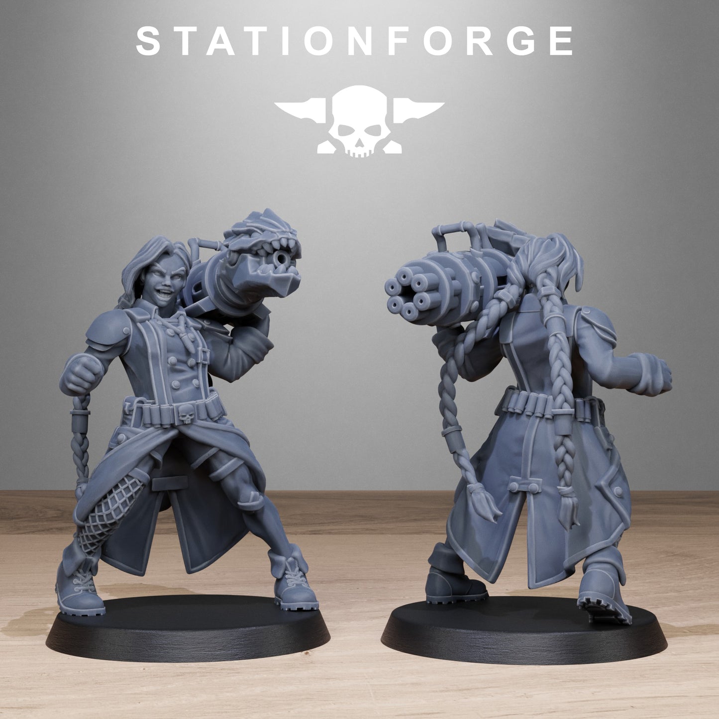 GrimGuard Sisters (x10) - TTRPG - Wargaming - Grimdark