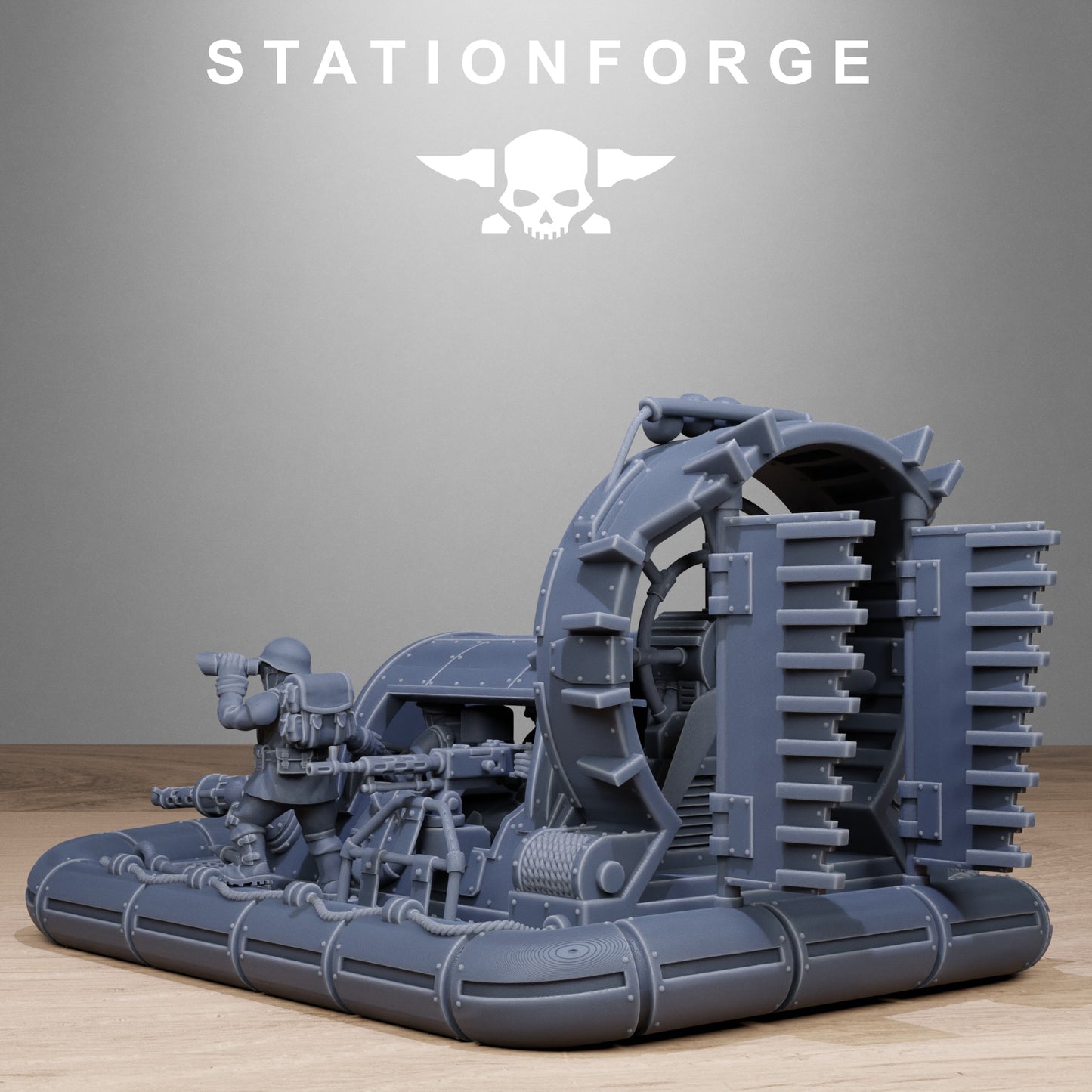 FreeGuard Hovercraft - TTRPG - Wargaming - Grimdark
